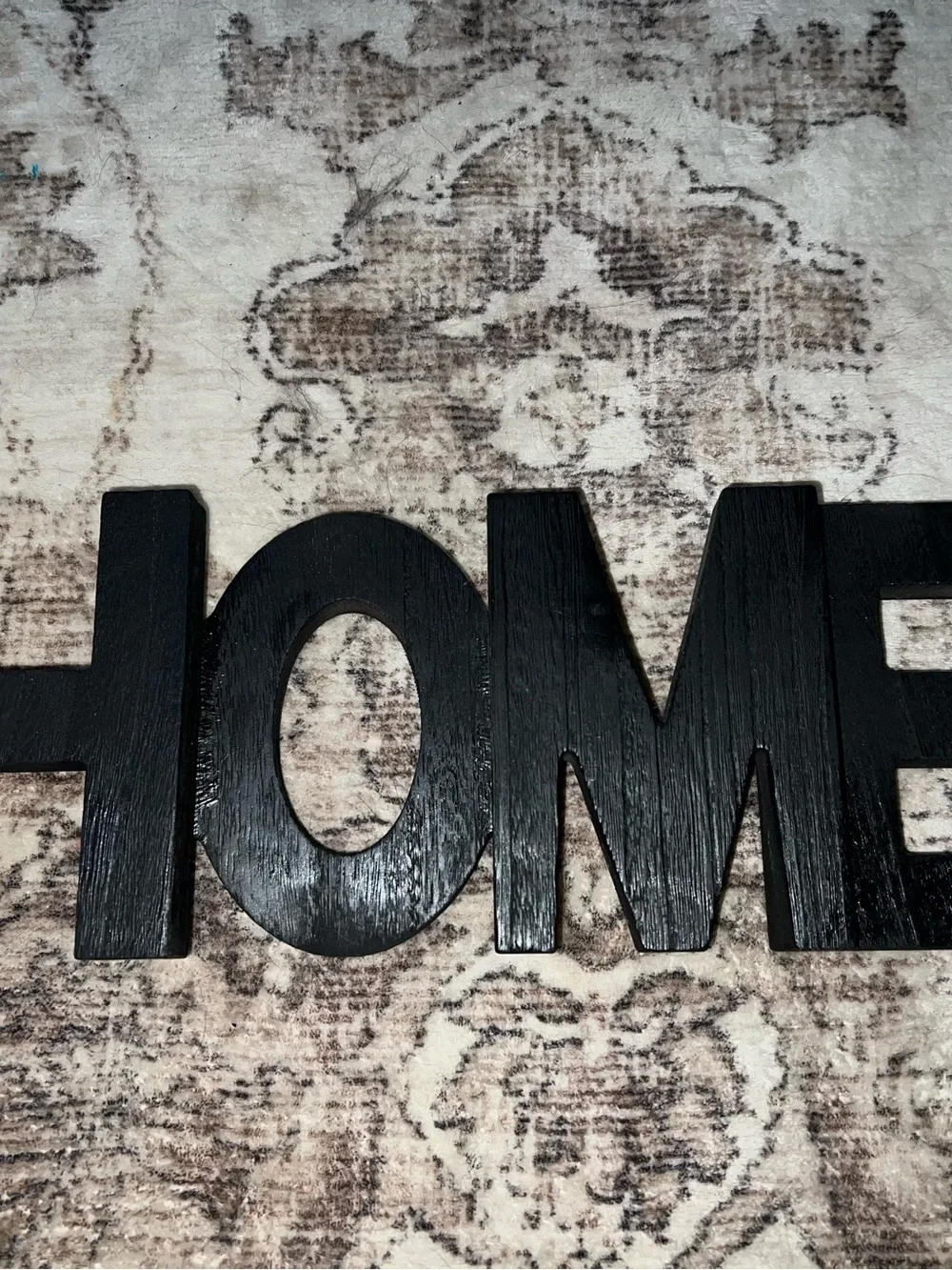 Wooden HOME Sign